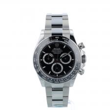 Gents Rolex Daytona 126500LN Stainless Steel case with Black dial