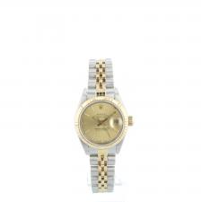 Ladies Rolex DateJust 69173 18ct Yellow Gold Stainless Steel case with Gilt dial