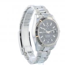 Gents Rolex Sky Dweller 326934 Stainless Steel case with Black dial