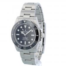 Gents Rolex Submariner Non Date 124060 Stainless Steel case with Black dial