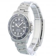 Gents Rolex Submariner Non Date 124060 Stainless Steel case with Black dial