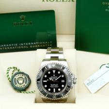 Gents Rolex Sea Dweller 136660 Steel case with Black dial