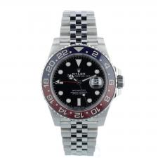 Gents Rolex GMT Master II 126710BLRO Stainless Steel case with Black dial