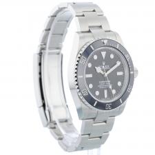 Gents Rolex Submariner Non Date 124060 Steel case with Black dial