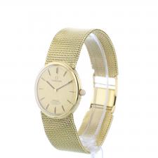 Gents Omega Constellation 1537255 18 CT case with Gilt dial