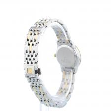 Ladies Omega DeVille 42420246005001 18ct Yellow Gold Stainless Steel case with White MOP dial