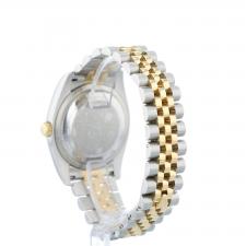 Gents Rolex Datejust 36 116233 18ct Yellow Gold   Stainless Steel case with Black Diamond Set  dial