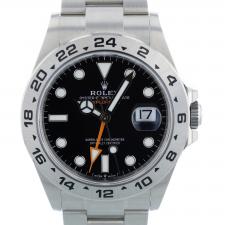 Gents Rolex Explorer II 226570 Steel case with Black dial