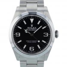 Gents Rolex Explorer 40 224270 Stainless Steel case with Black dial