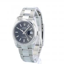 Gents Rolex DateJust 36 126200 Stainless Steel case with Black dial