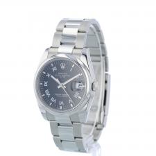 Gents Rolex Date 115200 Stainless Steel case with Black dial