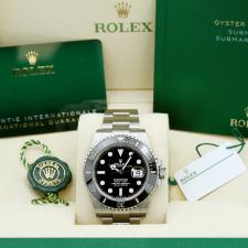 Gents Rolex Submariner Date 126610LN Steel case with Black dial
