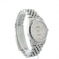 Gents Rolex DateJust 16234 Steel case with Ivory dial