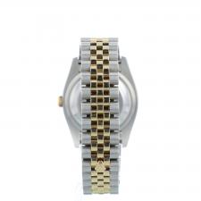 Gents Rolex Datejust 36 116233 18ct Yellow Gold   Stainless Steel case with Black Diamond Set  dial
