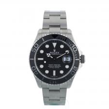 Gents Rolex Yacht-Master 42 226627 Titanium case with Black dial