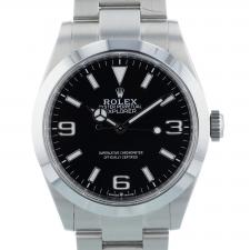 Gents Rolex Explorer 224270 Steel case with Black dial