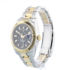 Gents Rolex Sky Dweller 336933 18ct Yellow Gold Stainless Steel case with Black dial