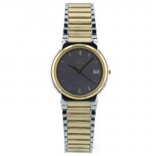 Gents Omega DeVille 1430 Gold Plated Stainless Steel case with Grey dial