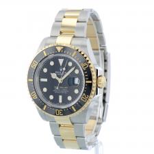 Gents Rolex Sea Dweller 126603 18ct Yellow Gold Stainless Steel case with Black dial
