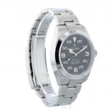Gents Rolex Air King 126900 Stainless Steel case with Black dial