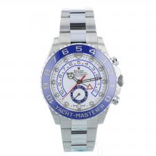 Gents Rolex Yacht-Master II 116680 Stainless Steel case with White dial