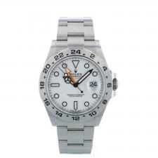 Gents Rolex Explorer II 226570 Steel case with White dial