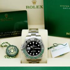 Gents Rolex GMT Master II 126720VTNR Stainless Steel case with Black dial