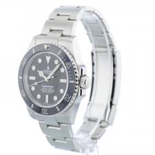 Gents Rolex Submariner Non Date 124060 Steel case with Black dial
