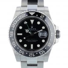 Gents Rolex GMT Master II 116710LN Stainless Steel case with Black dial