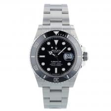 Gents Rolex Submariner Date 126610LN Steel case with Black dial