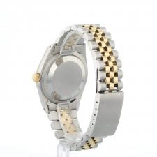 Gents Rolex Datejust 16233 18ct Yellow Gold Stainless Steel case with Champagne Diamond Set dial