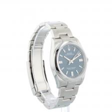 Gents Rolex Oyster Perpetual 36 126000 Stainless Steel case with Med Blue dial