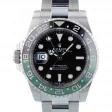 Gents Rolex GMT Master II 126720VTNR Stainless Steel case with Black dial