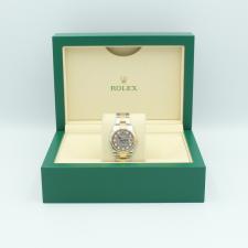 Ladies Rolex DateJust 278273 18ct Yellow Gold Stainless Steel case with MOP Diamond dial