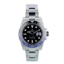 Gents Rolex GMT Master II 116710BLNR Steel case with Black dial