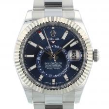 Gents Rolex Sky Dweller 336934 Stainless Steel case with Blue dial