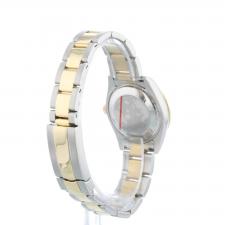 Ladies Rolex DateJust 178313 18ct Yellow Gold Stainless Steel case with Blue dial