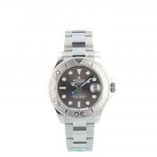 Gents Rolex Yacht-Master 37 268622 Steel case with Slate dial
