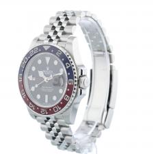 Gents Rolex GMT Master II 126710BLRO Stainless Steel case with Black dial