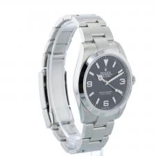 Gents Rolex Explorer 40 224270 Stainless Steel case with Black dial