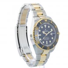 Gents Rolex Sea Dweller 126603 18ct Yellow Gold Stainless Steel case with Black dial