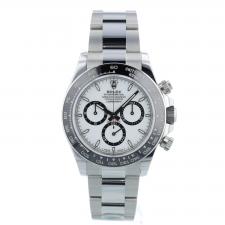 Gents Rolex Daytona 126500LN Stainless Steel case with White dial