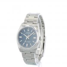 Gents Rolex Oyster Perpetual 36 126000 Stainless Steel case with Med Blue dial