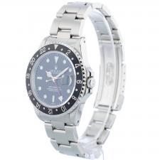 Gents Rolex GMT Master 16700 Stainless Steel case with Black dial