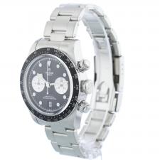 Gents Tudor Black Bay Chrono 79360N Steel case with Black dial