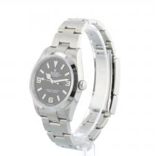 Gents Rolex Explorer 36 124270 Stainless Steel case with Black dial