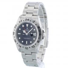 Gents Rolex Explorer II 16570 Steel case with Black dial