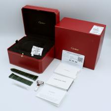 Gents Cartier Santos WSSA0062 Steel case with Green dial