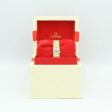 Ladies Omega Constellation 11367600 18ct Yellow Gold case with MOP Diamond dial