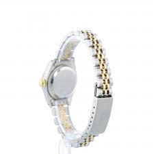 Ladies Rolex Datejust 69173 18ct Yellow Gold   Stainless Steel case with Silver dial
